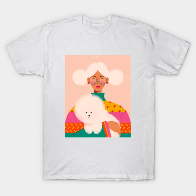 Matching Hairdos T-Shirt by Inkipinki Illustrates